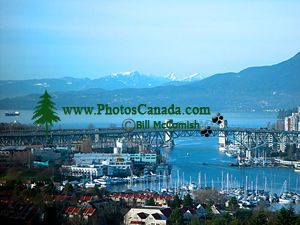 English Bay and Coast Mountains, Vancouver